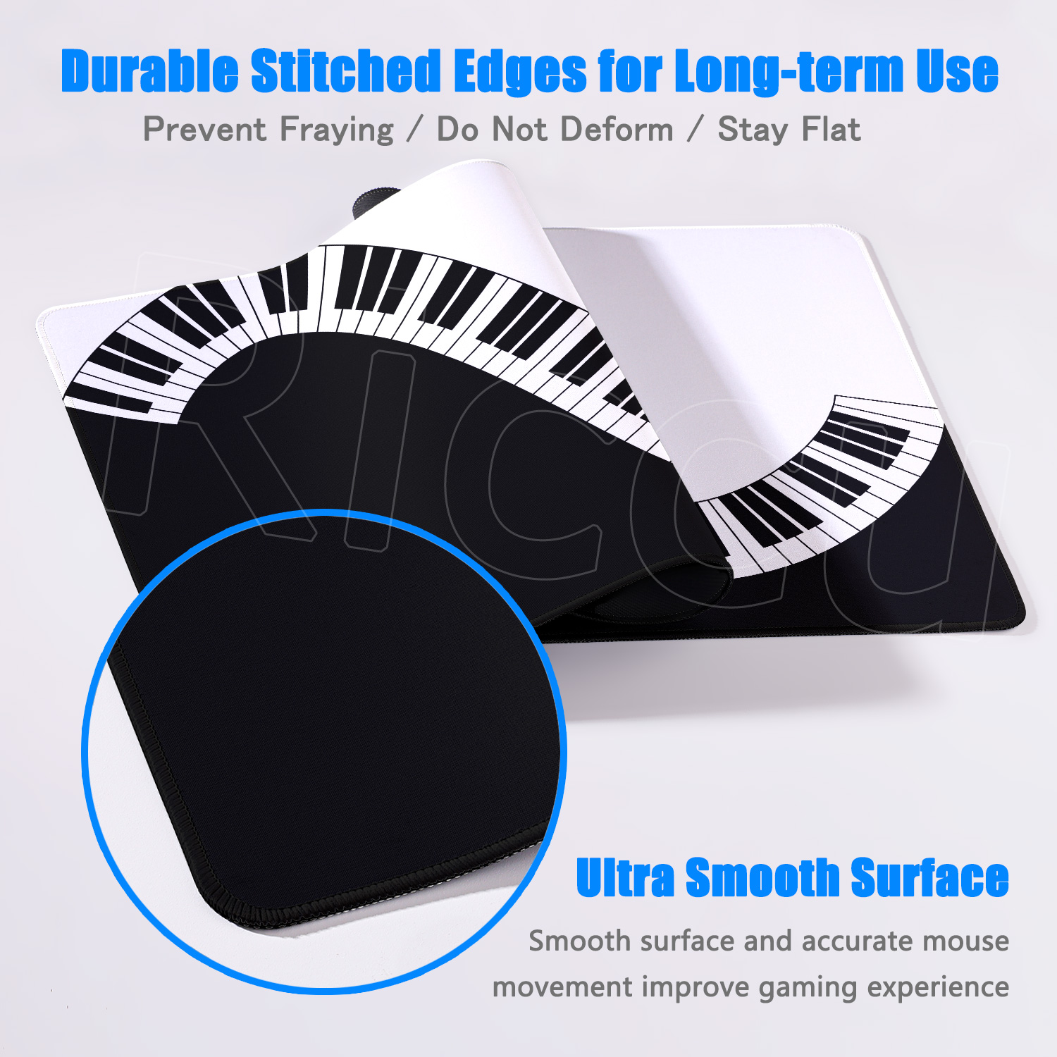 Many Size Non-slip Rubber Desk - Audio Music Notes reseña y precio
