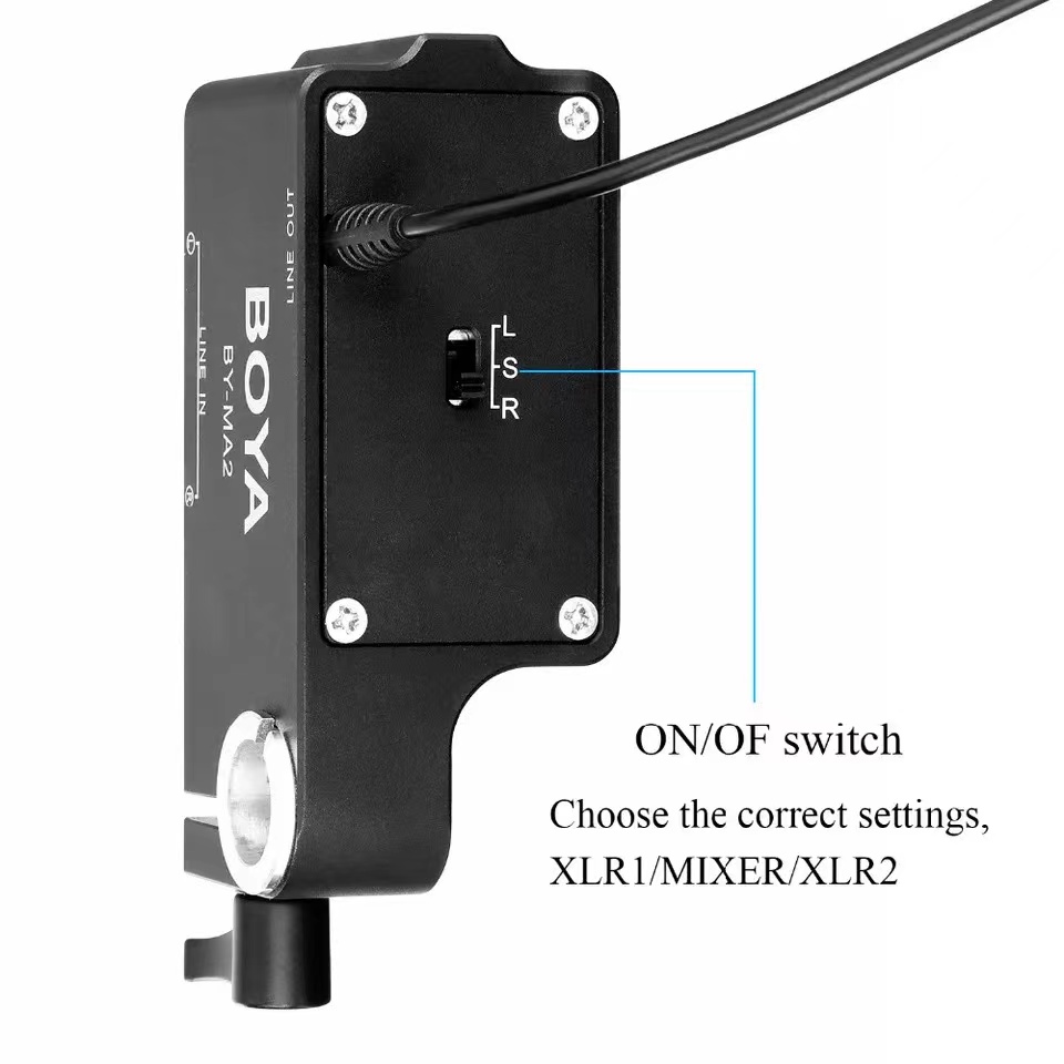 Boya BY-MA2 Dual-Channel Recor - Xlr Microphone Condenser reseña y precio