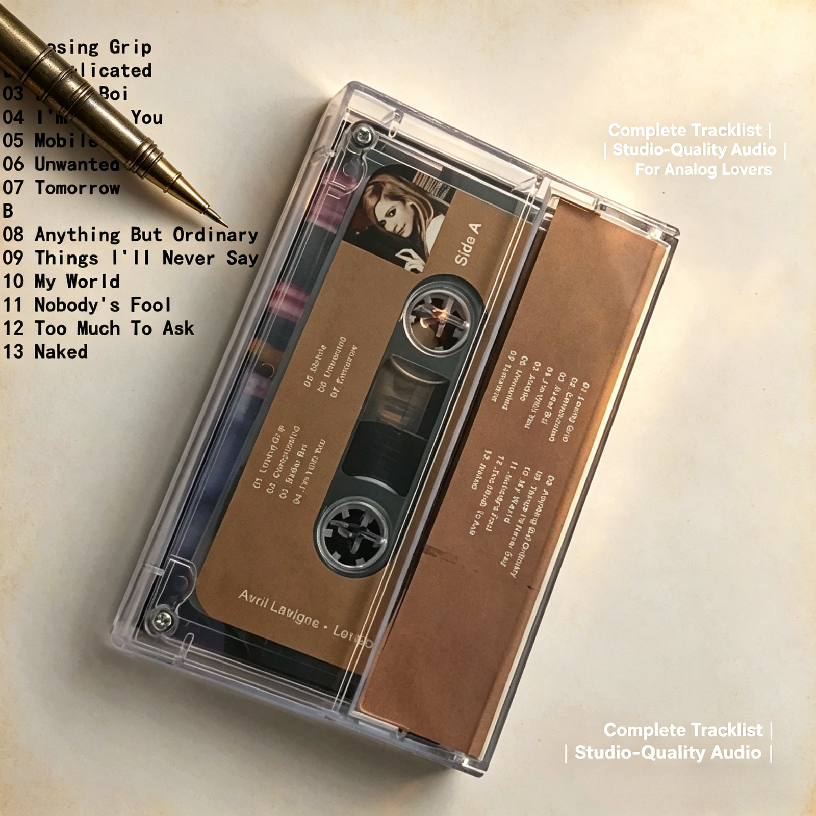 Let Go Album Cassette Tape, Re - Audio With Music reseña y precio