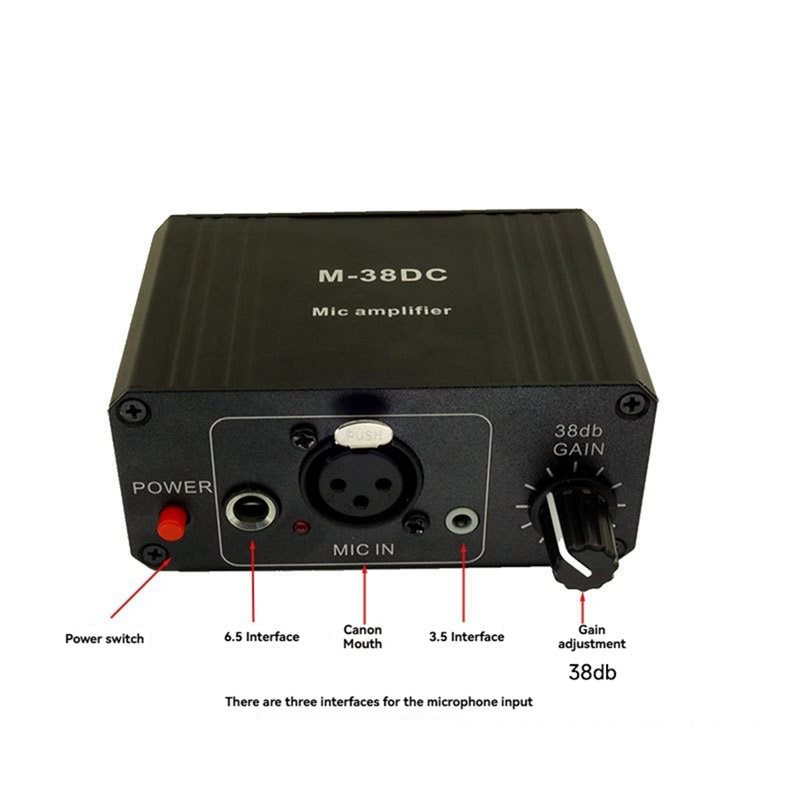 ABJF-Protable Microphone Pream - Xlr Microphone Condenser reseña y precio