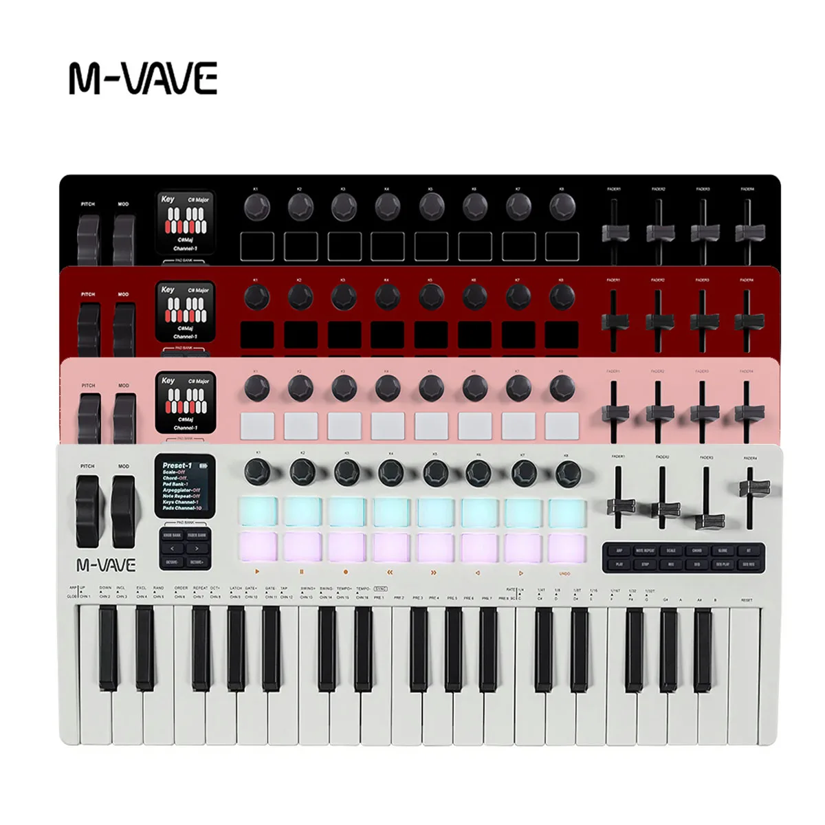 M-VAVE SMK-37 Pro New Wireless - Midi Controller Pad reseña y precio