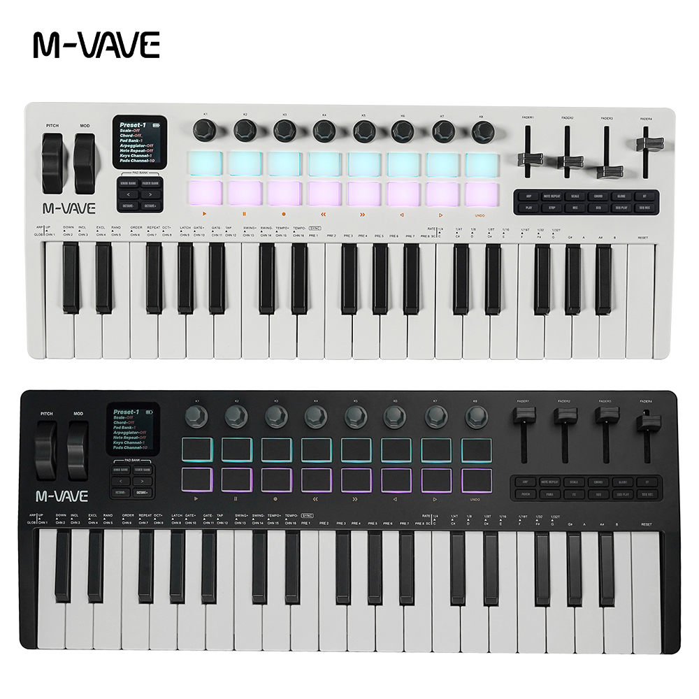 M-VAVE SMK-37 Pro New Wireless - Midi Controller Pad reseña y precio