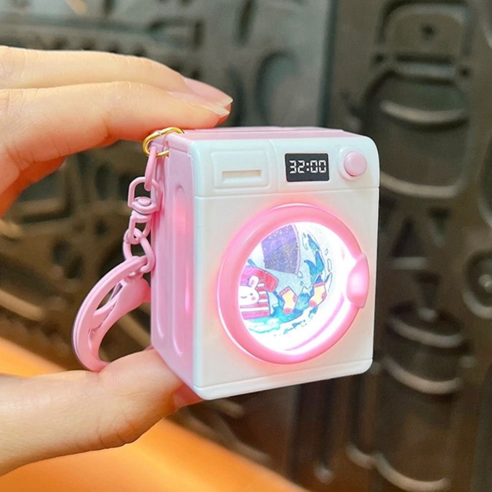 Funny Washing Machine Keychain - Audio Music Lollipop reseña y precio