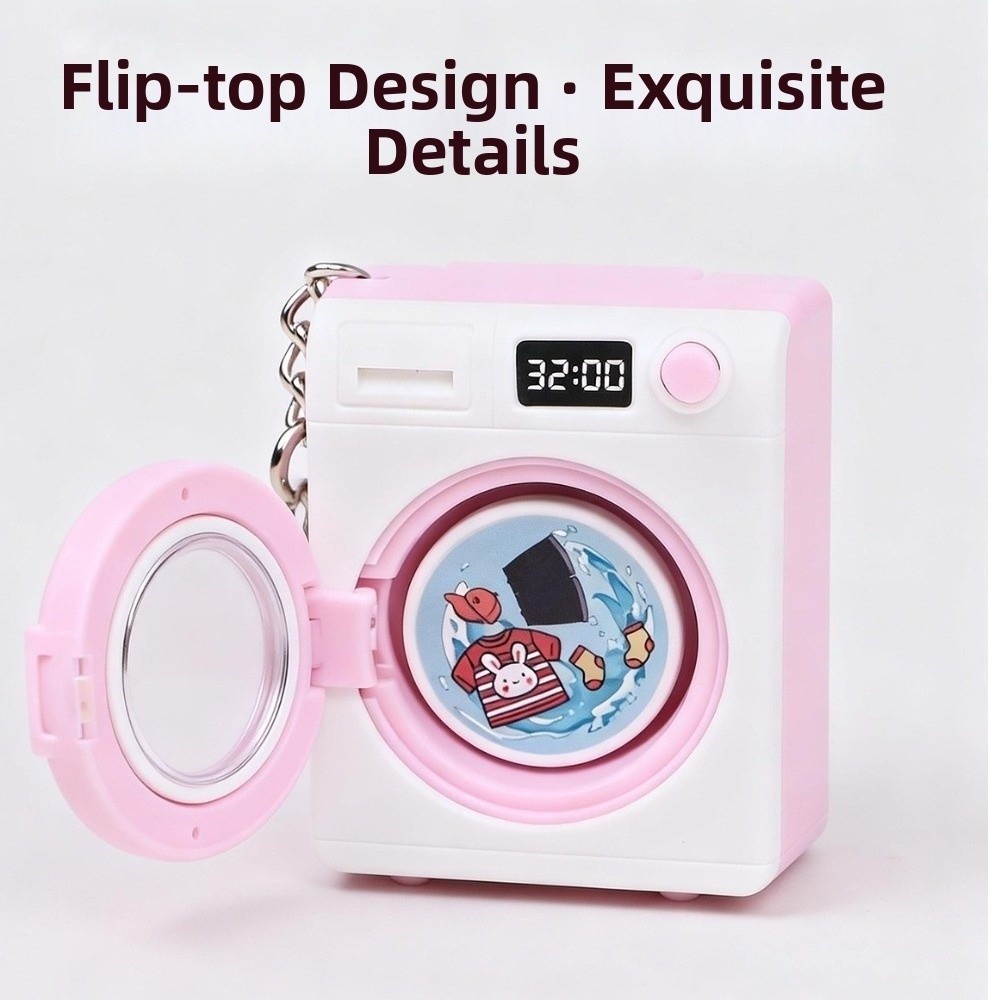 Funny Washing Machine Keychain - Audio Music Lollipop reseña y precio