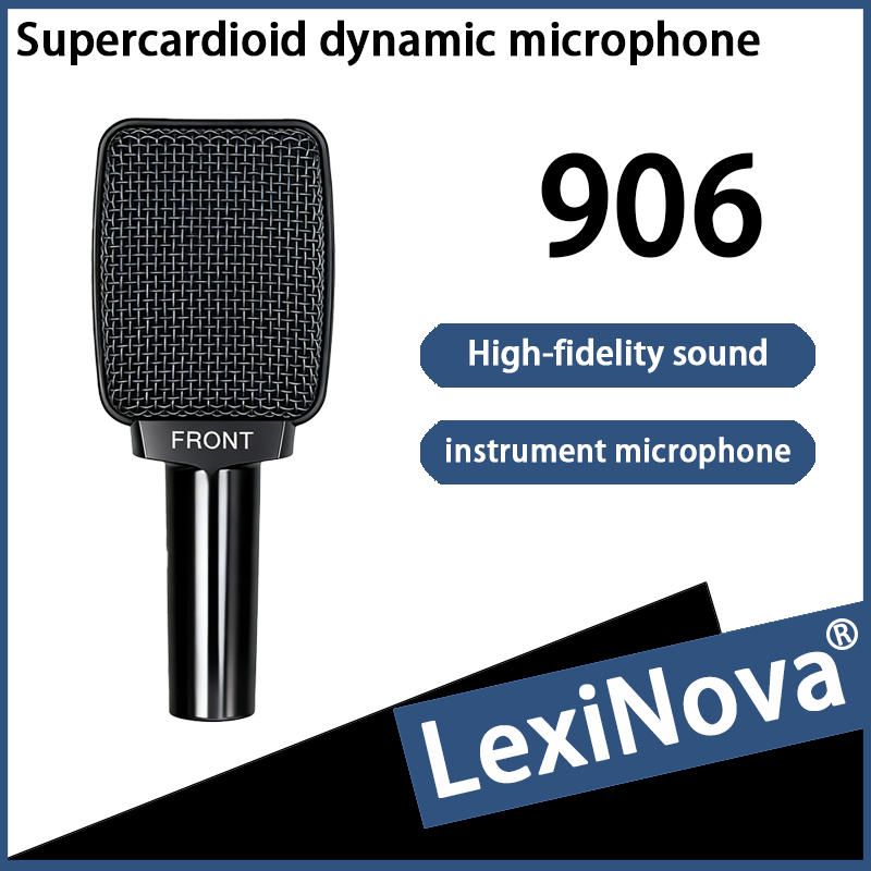 New 906 Instrument Recording M - Xlr Microphone Condenser reseña y precio