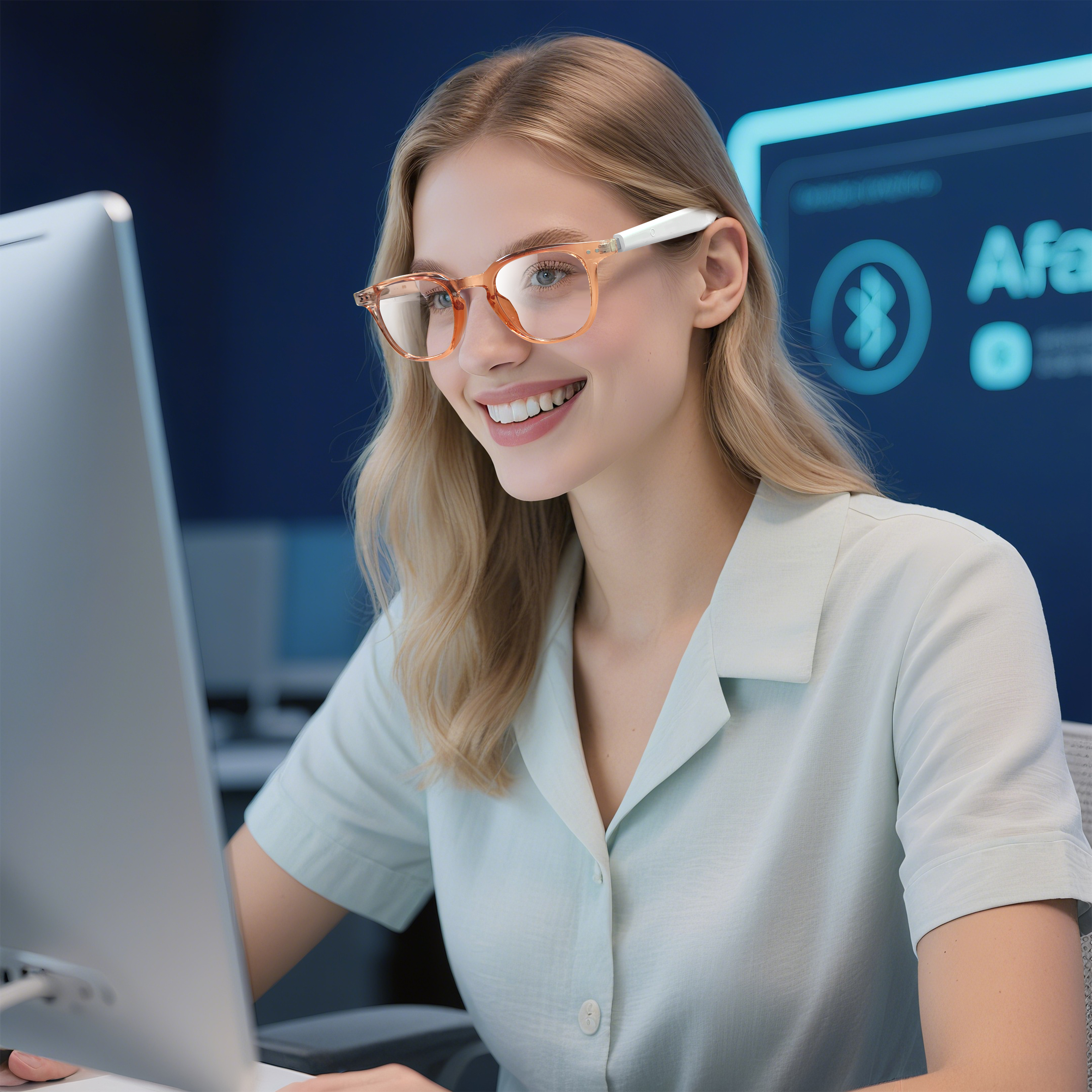 Photochromic Smart Glasses Ant - Audio Music To Video Ai reseña y precio