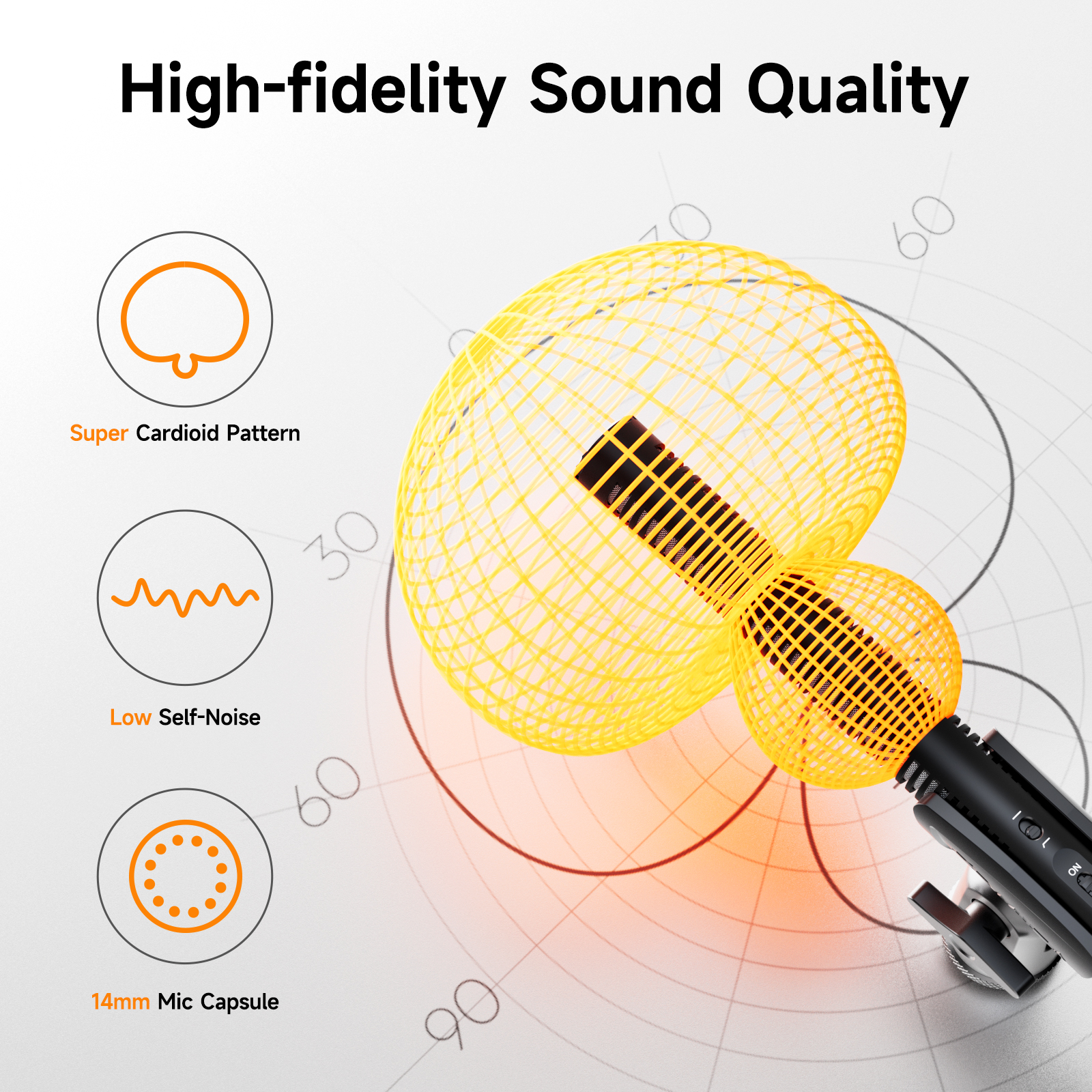 COMICA VP3 Super Cardioid XLR  - Xlr Microphone Condenser reseña y precio