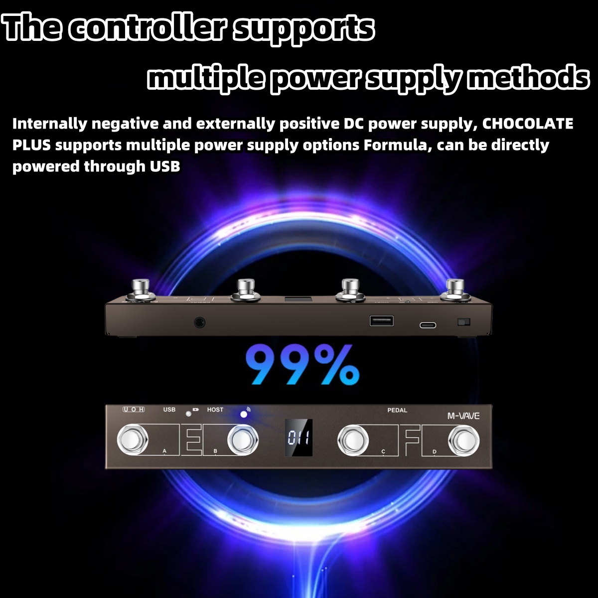 M-VAVE Chocolate Plus Wireless - Midi Controller Pad reseña y precio