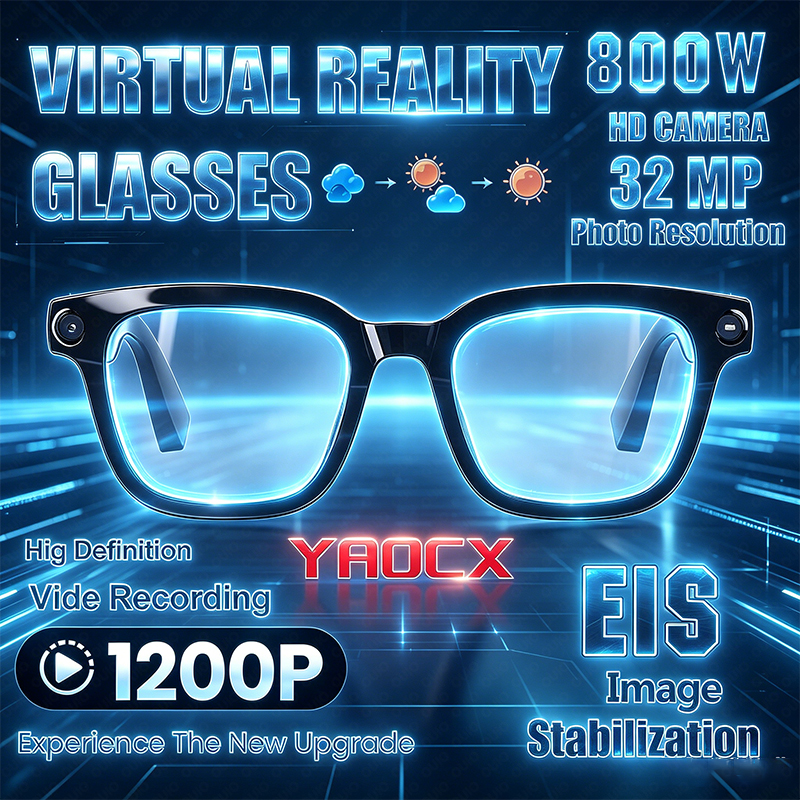 800W Smart Shooting Glasses An - Audio Music Recognition reseña y precio