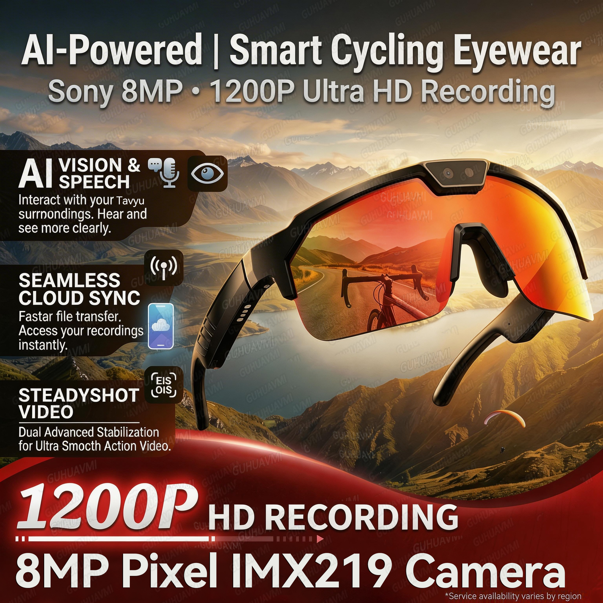 2026New AI Smart Glasses 1200P - Audio Music To Video Ai reseña y precio