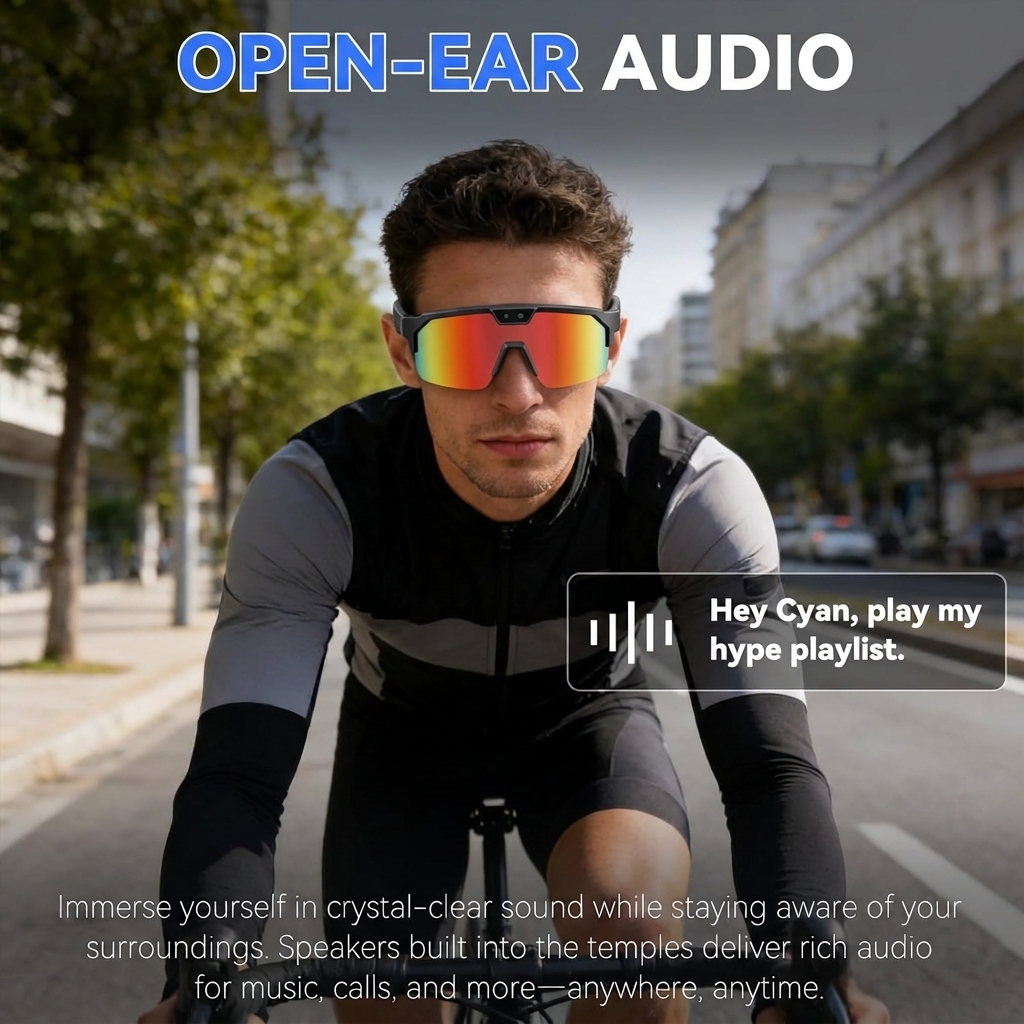 2026New AI Smart Glasses 1200P - Audio Music To Video Ai reseña y precio