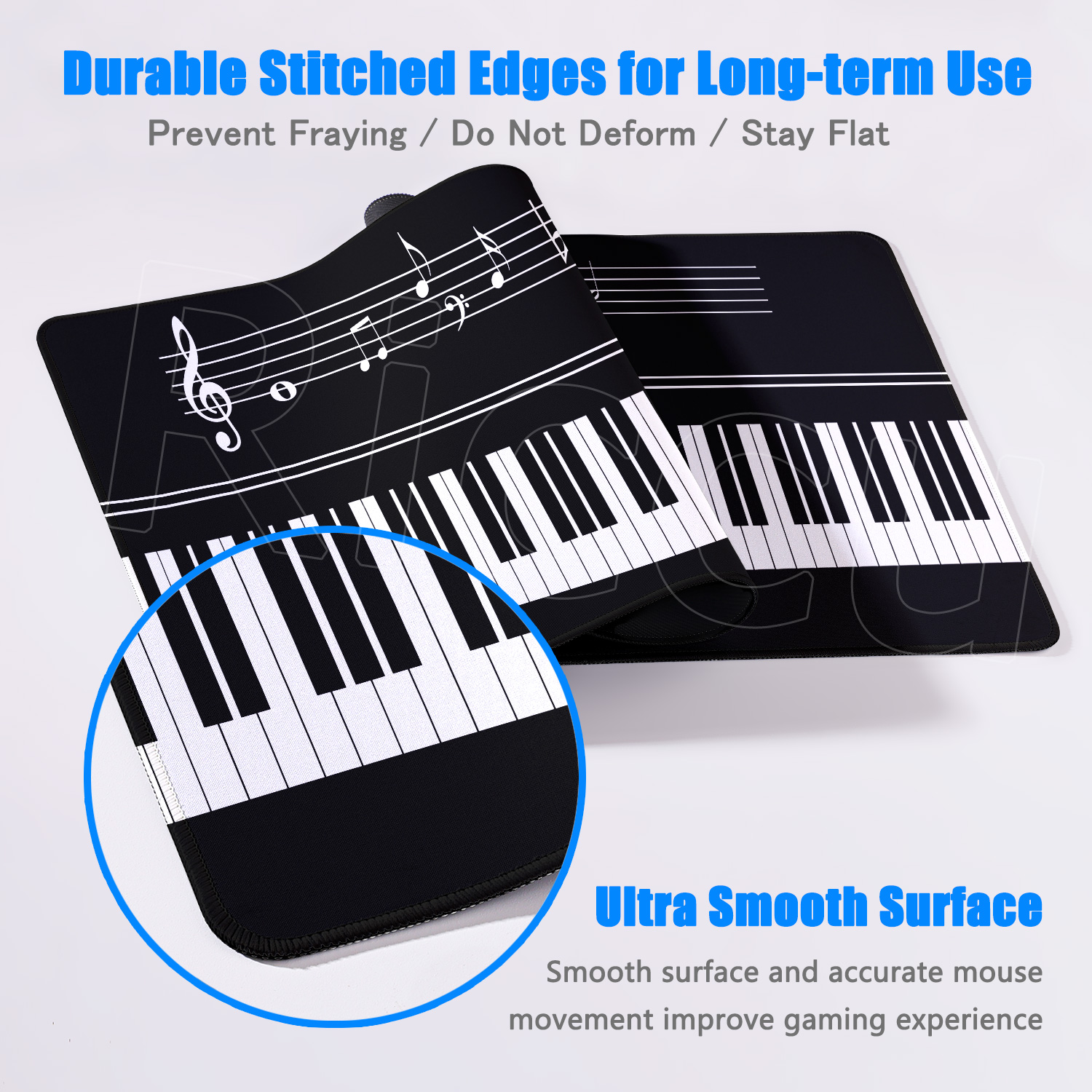 New Music Notes Piano Mouse Pa - Audio Music Notes reseña y precio