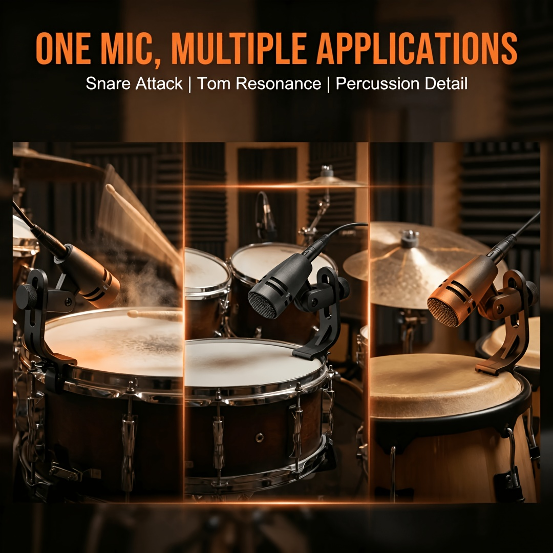 Metal Material 604 Instrument  - Xlr Microphone Condenser reseña y precio