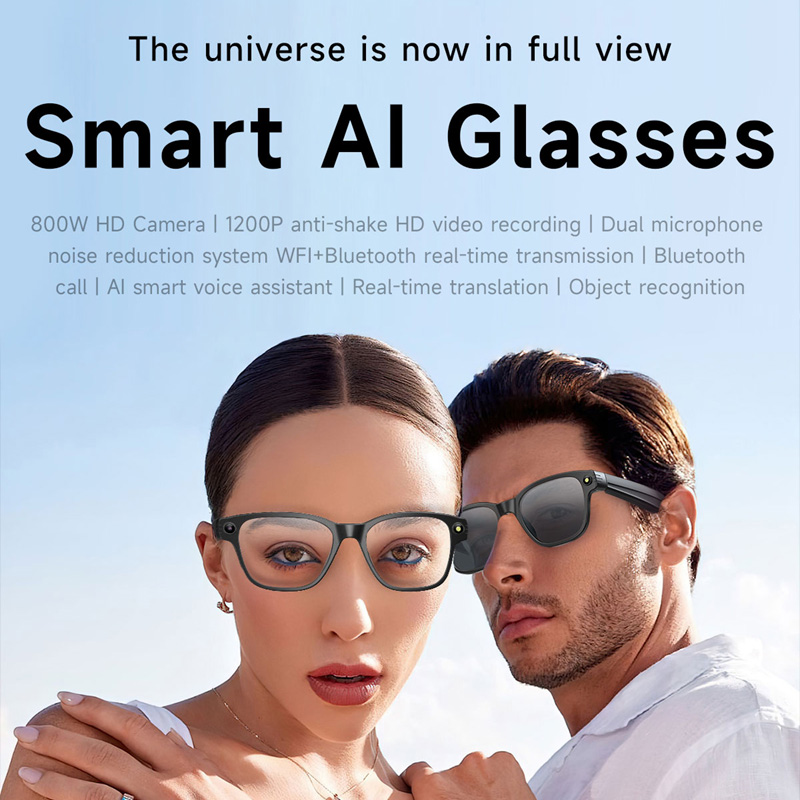 AI Smart Glasses 8 Million Cam - Audio Music To Video Ai reseña y precio