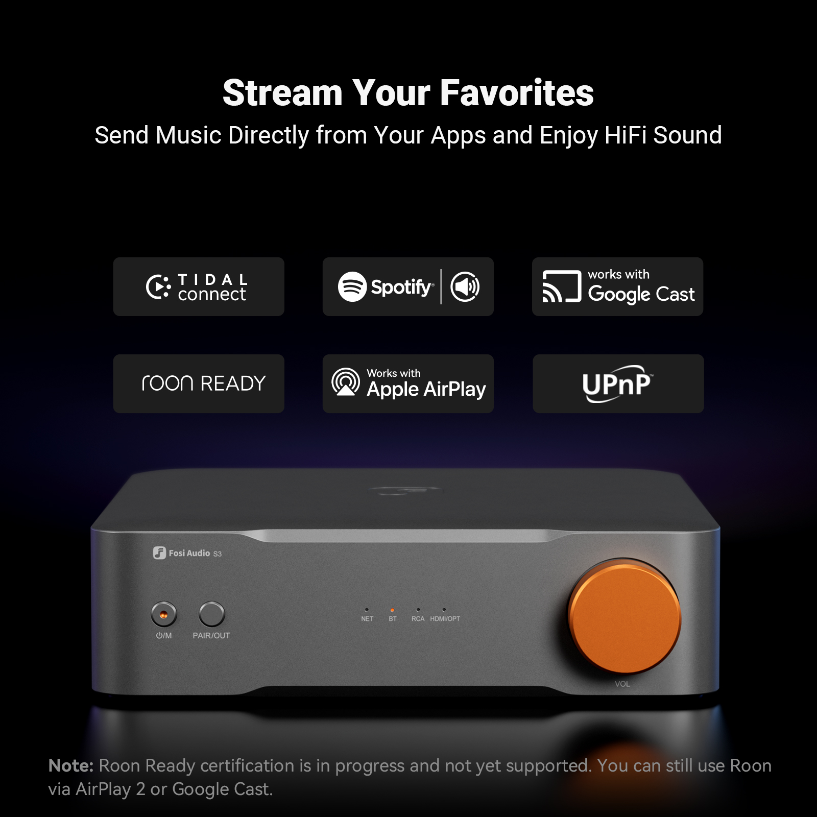Fosi Audio S3 HiFi Music Strea - Audio Music Hifi reseña y precio