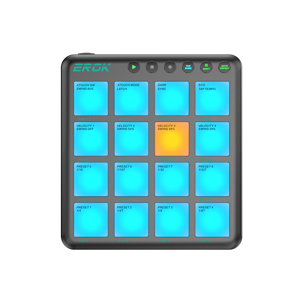 EROK PocketBeats MIDI Controll - Midi Controller Pad reseña y precio