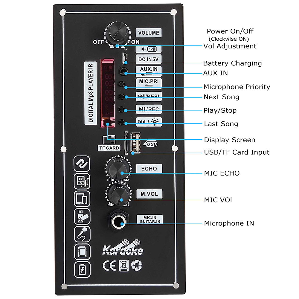 3.7V 30W Amplifier Board DC 5V - Audio Music Car reseña y precio