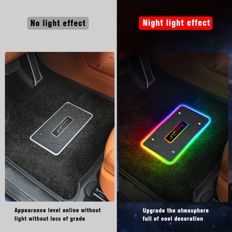 Universal Car LED Floor Mat Am - Audio Music Car reseña y precio