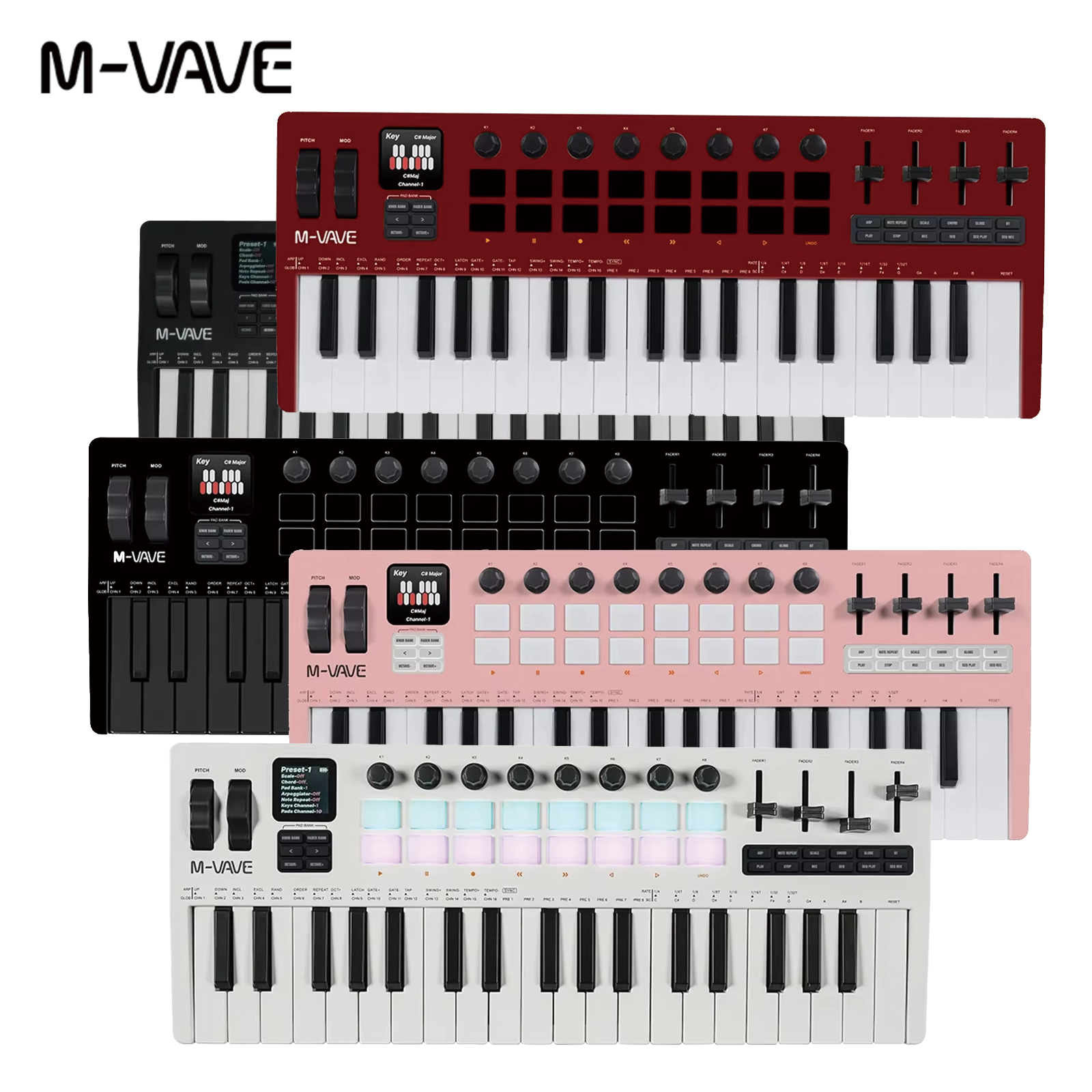 M-VAVE SMK-37 PRO MIDI Control - Midi Controller Pad reseña y precio