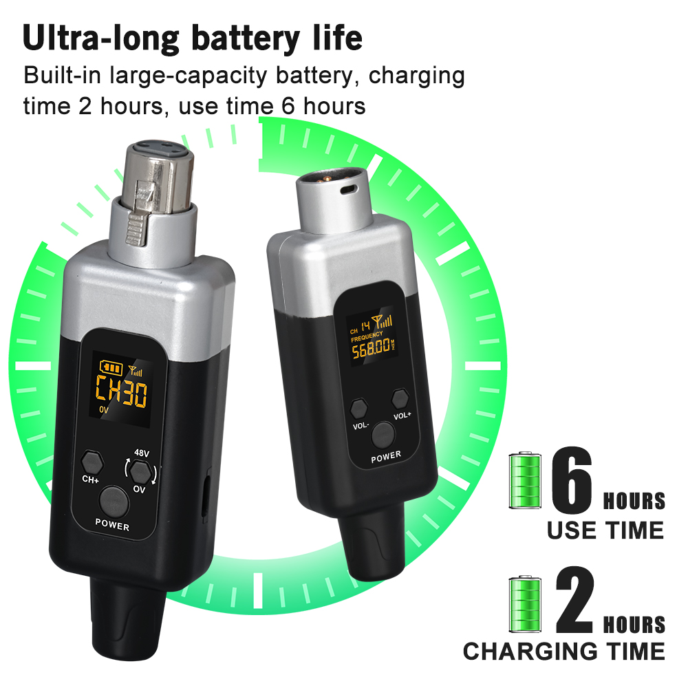 LEUS U2 UHF Wireless Microphon - Xlr Microphone Condenser reseña y precio