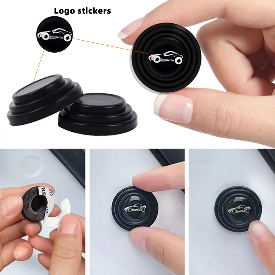 QXNY Car Door Silicone Anti Sh - Audio Music Car reseña y precio