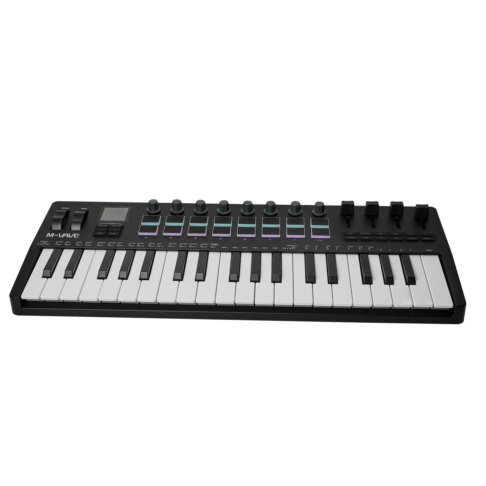 M-VAVE SMK-37 PRO 37-Key MIDI  - Midi Controller Pad reseña y precio
