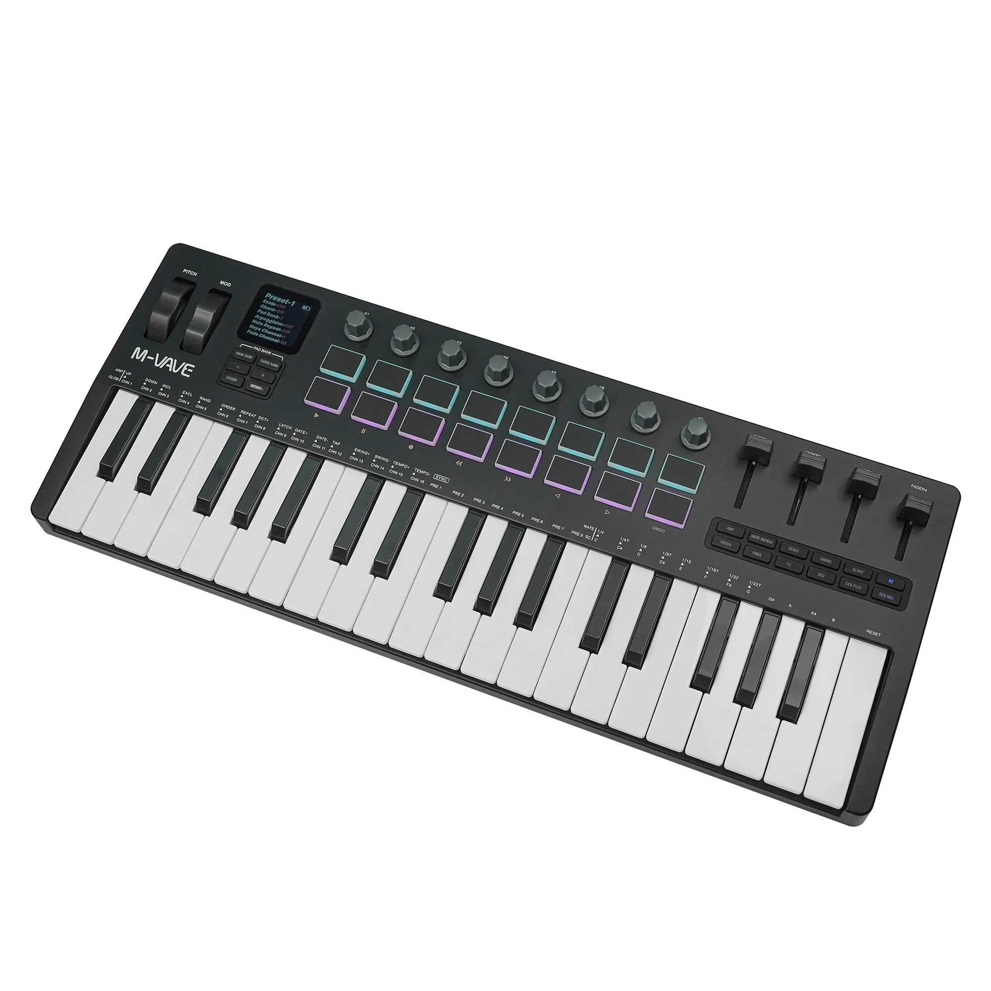 M-VAVE SMK-37 Pro 37-Key Porta - Midi Controller Pad reseña y precio