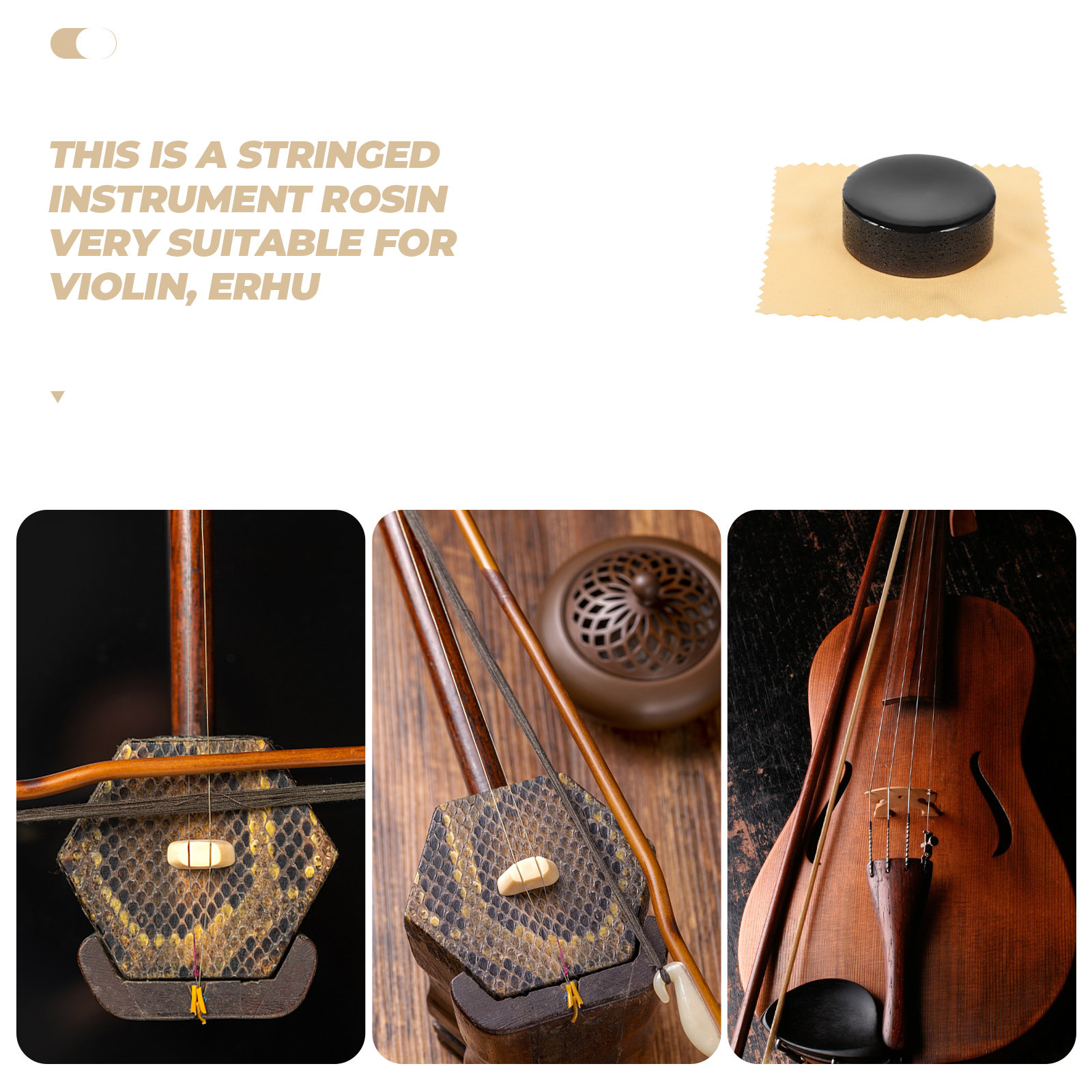 4Pcs Rosin Low Dust Profession - Violin Rosin Bow reseña y precio