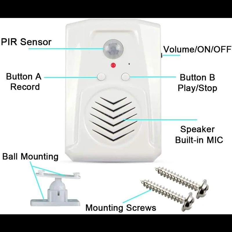 Audio Downloadable Mini PIR Mo - Download Audio Music Player reseña y precio