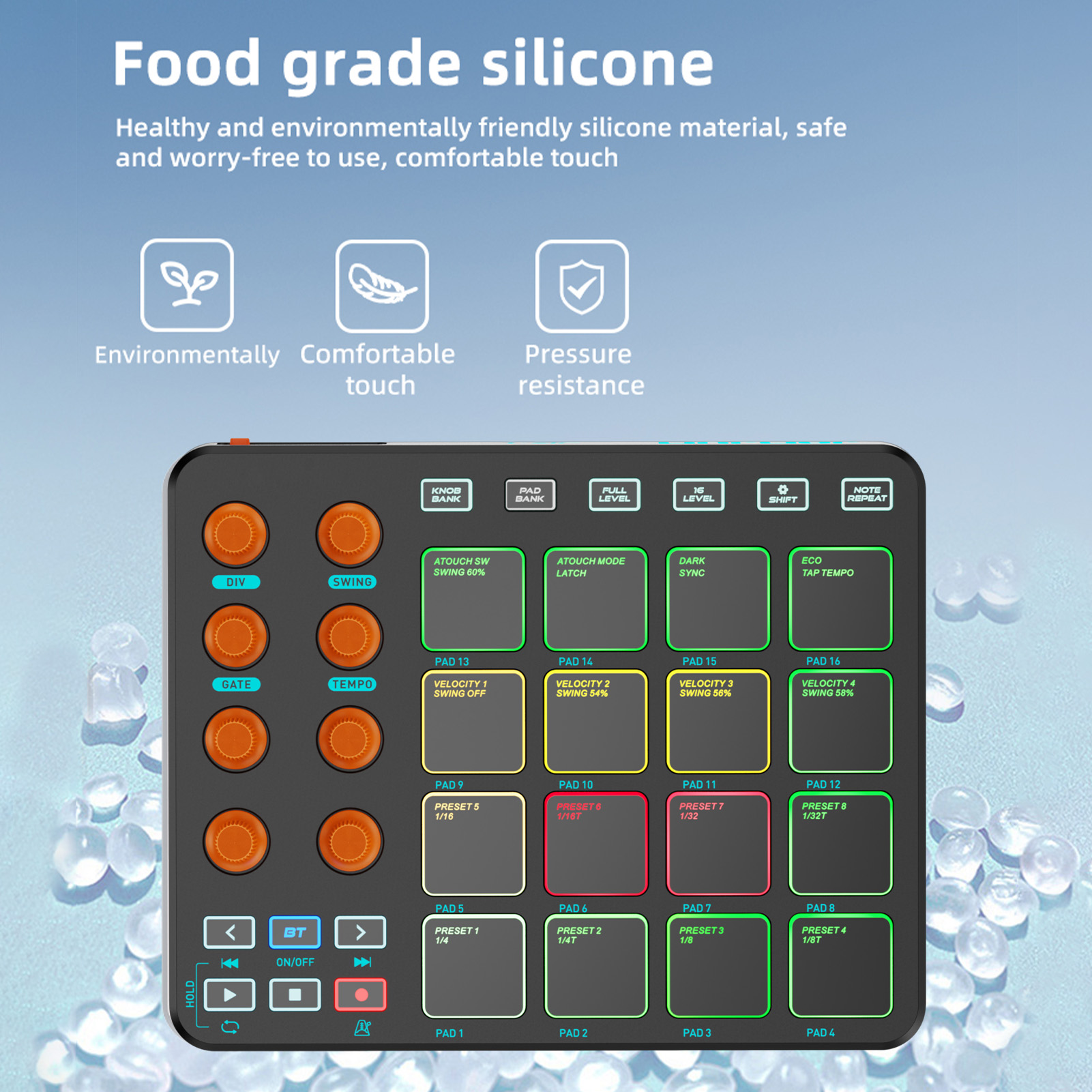 MIDI Controller Wireless MIDI  - Midi Controller Pad reseña y precio