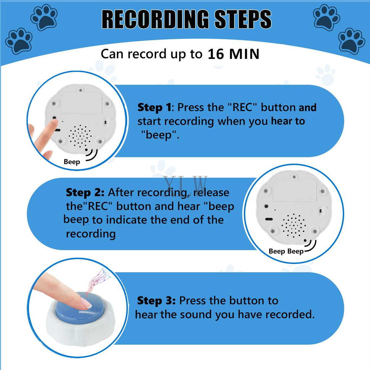 Voice Recording Button,16MB US - Download Audio Music Player reseña y precio