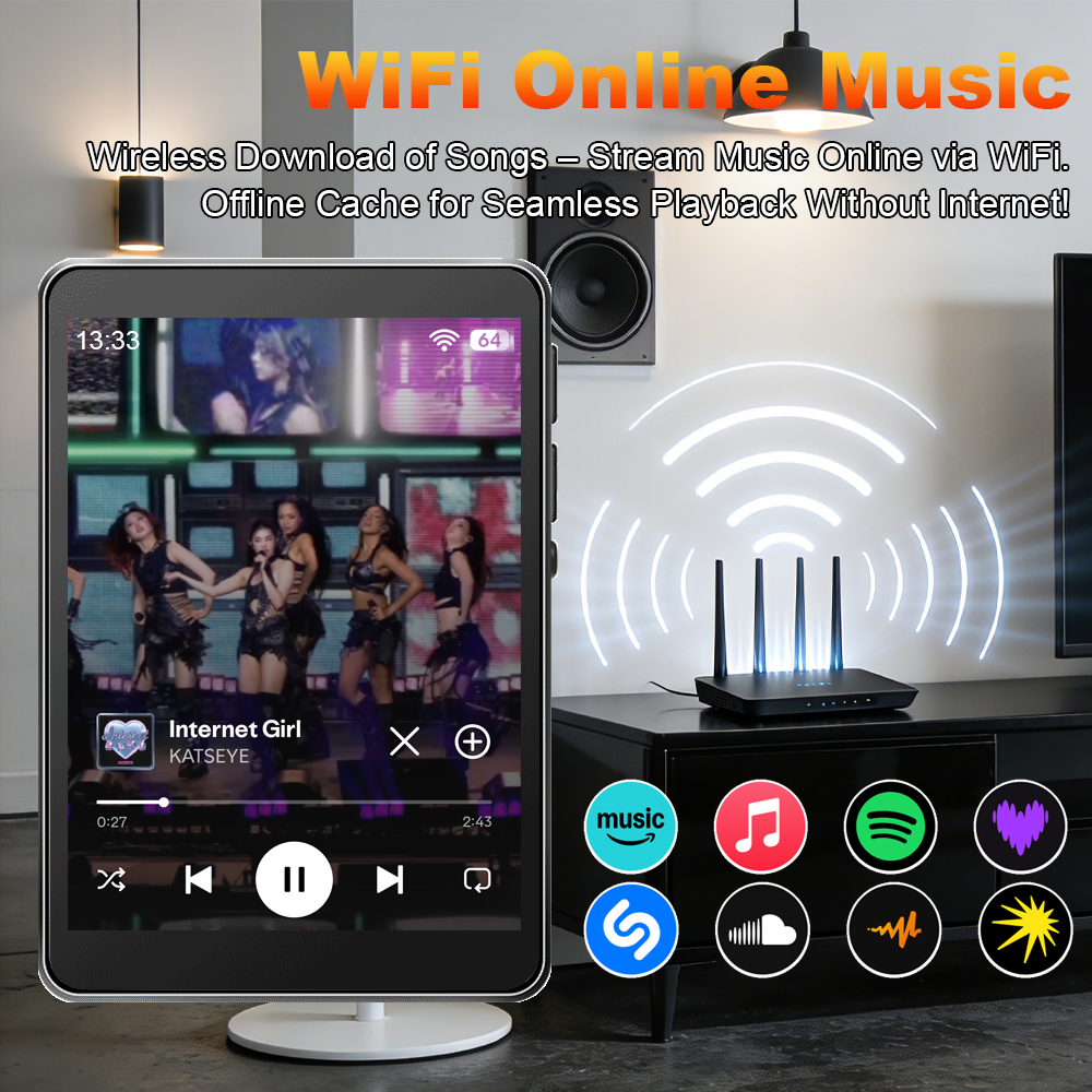 WiFi MP3 Player Andriod 10 Spo - Download Audio Music Player reseña y precio